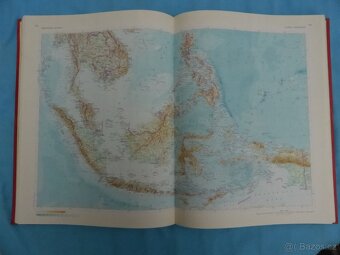 Československý vojenský atlas 1965 vazba v kůži - 6
