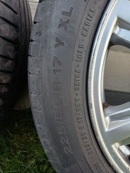 Sada alu kol volvo thor r17, 5x 108, letní pneu - 6