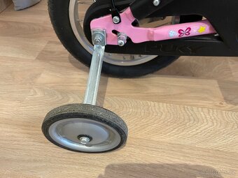 Dětské kolo PUKY YOUKE 12-1 Alu – růžové + boční kolečka - 6