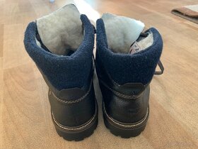 Zimní kožené boty Rieker - 6