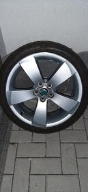 ALU KOLA ORIG.ŠKODA"KENTAUR" 7x17 ET41 5x100 57,1  205x40 - 6