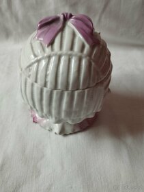 Stará porcelánová dóza na dudlíky - 6