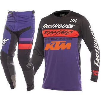Motocrossové komplety různých značek a barev - 6