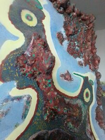 Hawaii. 123x80cm, kombinovaná technika,acryl. - 6