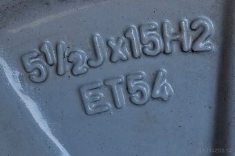 15" mercedes "A" 5,5j et 54 letní pneu - 6
