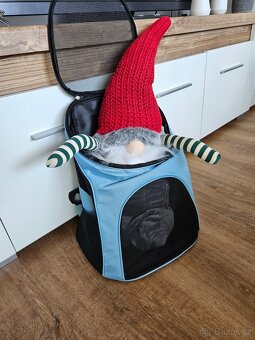 Nový přepravní batoh na psy nebo kočky, velikost L - 6