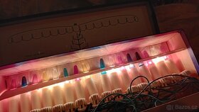 retro vánoční světla Zlatokov rok 1973 - jako nová- světýlka - 6