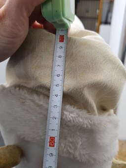 vánoční dekorace, velký skřítek, sněhulák - 6