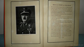 Adolf Hitler, originální  kniha 200 nalepených fot. - 6