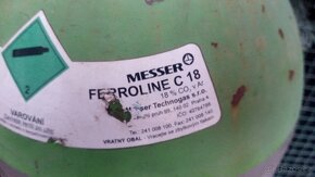 Prodám tlakové láhve kyslík, CO2, Argon - 6