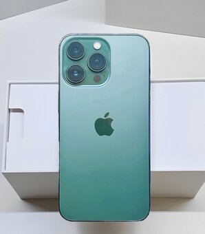 iPhone 13 Pro Alpine Green BATERIE 100% TOP - 6