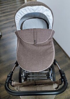 Kočár retro classic Lonex len - 6