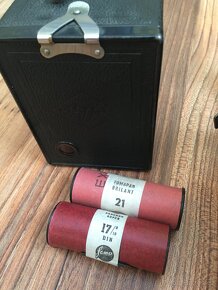 Starý fotoaparát Agfa Box Spezial - 6