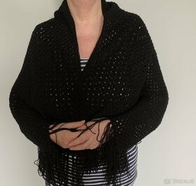 Háčkovaný pléd, výběr z více barev - doprava zdarma - 6