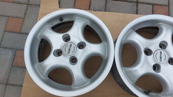 Alu kola 4x100 R14 vw škoda audi Seat - 6