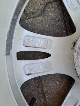 Alu kola R16 5x100 originál Škoda - 6