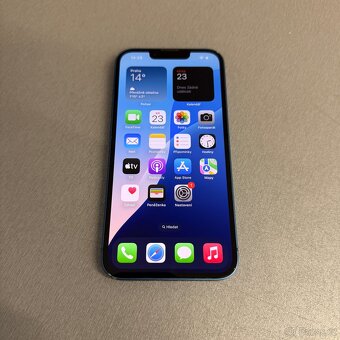 iPhone 13 128GB modrý, pěkný stav, 12 měsíců záruka - 6