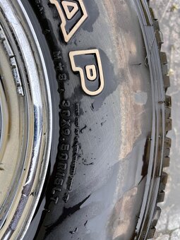 4x General Grabber AP 30x9.50 R15 LT + disky – pěkný stav - 6