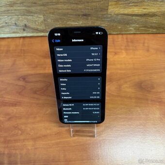 iPhone 12 Pro 256GB, tichomořsky modrý (12 měsíců záruka) - 6