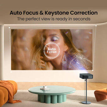 YABER K2s chytrý projektor pro domácí kino + Google TV - 6