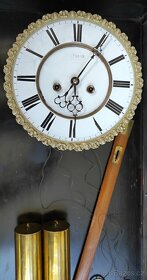 TOP dvouzávažové hodiny Biedermayer - 6