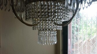 Křišťálový lustr - Jablonecké sklárny - 6