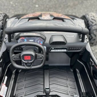 Dětská elektrická buggy racing 5 | 2x200w | černá - 6