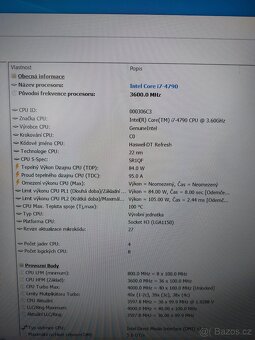 i7 4790(4/8x3,6/4Ghz)- socket 1150 - 6
