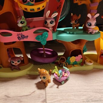 LPS stromový domeček spoustu zvířátek a doplňky - 6