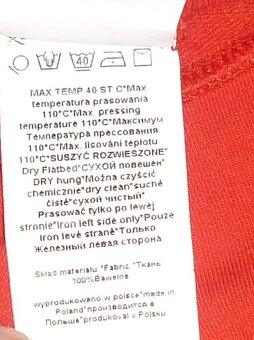 Červená dámská tenká mikina O´la Voga - 6