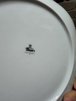 Vintage servírovací set Thun – vánoční dekor - 6