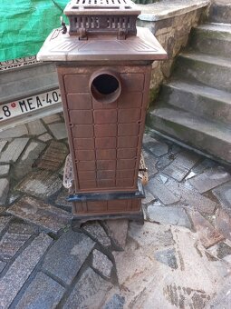 Starožitná kamna Maják automat 112 - 6