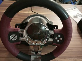 Volant Hama Racing Wheel Thunder V5 s pedály komplet - 6