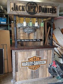 Garáž BAR Mobiloil, Shell, Harley, Benzina, us cars - 6