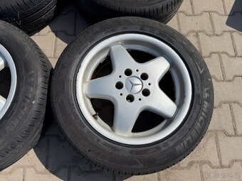 4x al kola 5x112 16 + pneu letní 225/55 R16 - 6