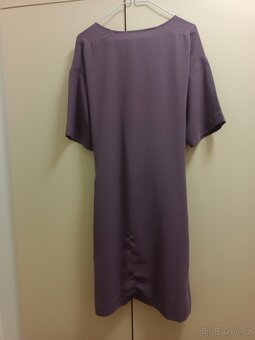 Fialové elegantní šaty - 6