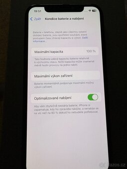 Apple iPhone X 64 GB 100% Baterie - 6