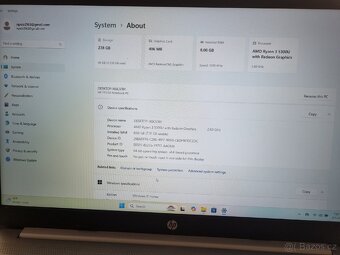 Notebook HP 255 G8 - TOP STAV - 6