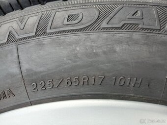 Prodám sadu ALU kol Toyota 225/65R17 letní - 6