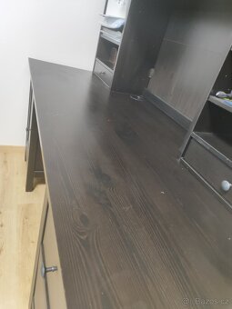 Pracovní stůl Hemnes s nástavcem - 6