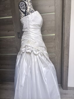 Tradiční svatební šaty 38/40/42 - 6