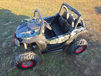 Dětská elektrická buggy 4x4 s dálkovým ovladačem - 6