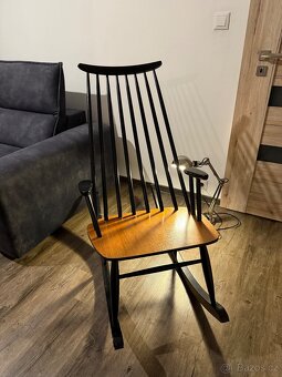 Retro finské houpací křeslo 1960 - 6