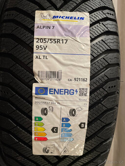 NOVÉ ZIMNÍ MICHELIN 205/55/17 95V XL OCTAVIA 4 DOT2024 - 6