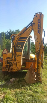 Traktorbagr Komatsu WB 93 R Rok 2008 Servis °°KOMATSU°° - 6