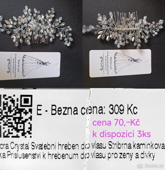 Svatební doplňky do vlasů - 6