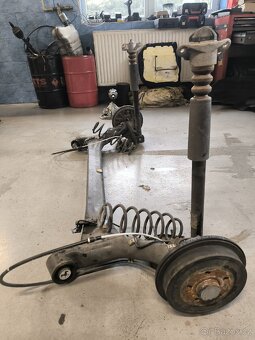 Škoda fabia 3 zadní náprava bubnová, 36tkm - 6