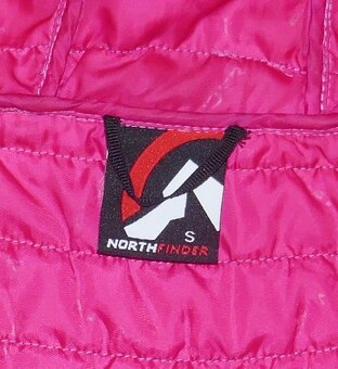 Zateplená outdoorová prošívaná bunda, vel.S, zn. Northfinder - 6