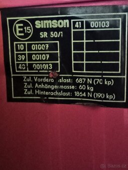 Simson SR 50 - 6