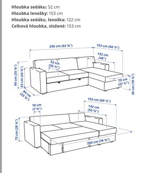 Sedací souprava IKEA BÅRSLÖV - 6